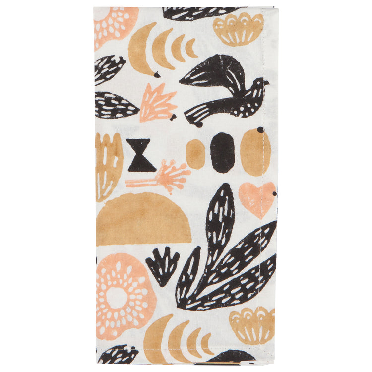 Myth Block Print Napkins Set of 4