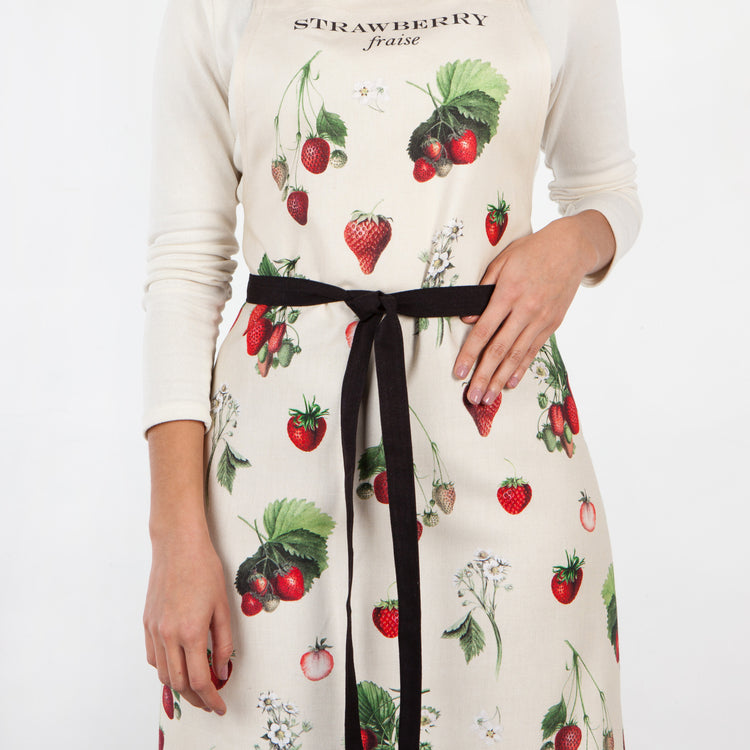 Strawberries Vintage Apron