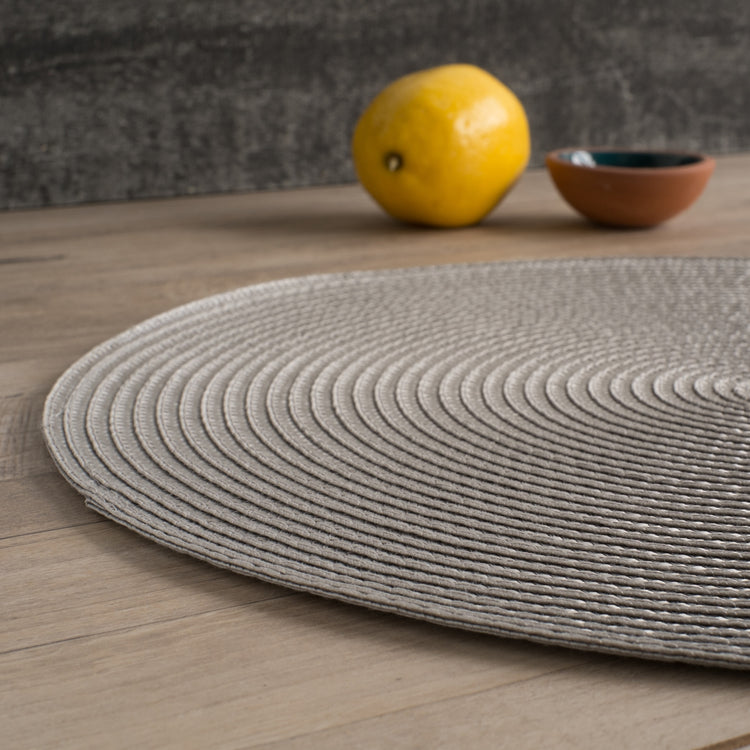 Disko Cobblestone Round Placemat