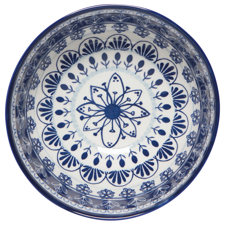 Porto Stamped Bowl Medium 6 Inch