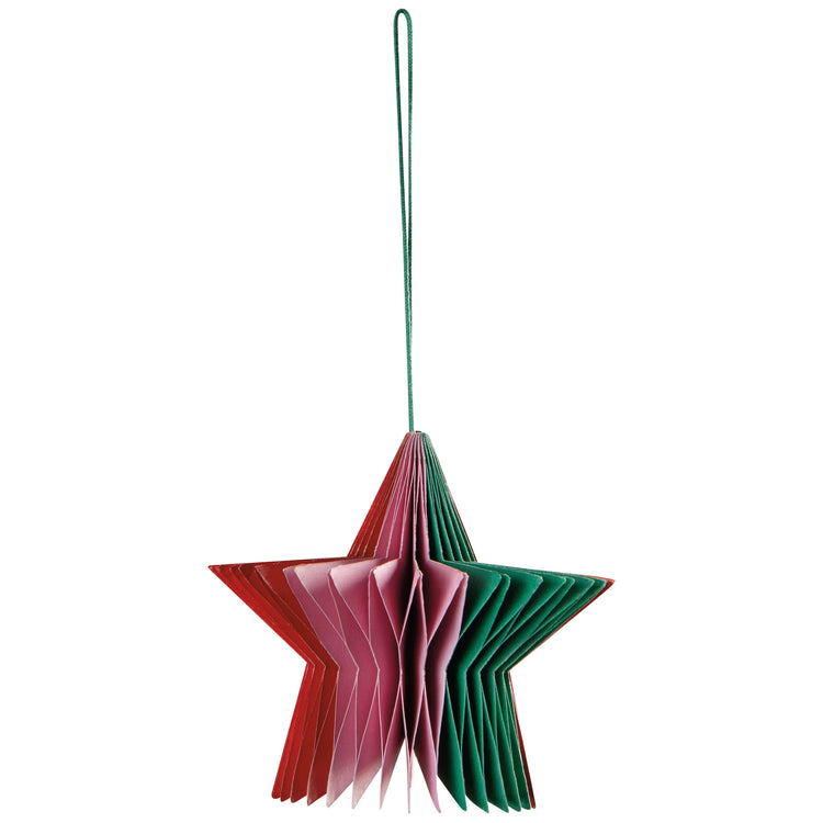 Star Honeycomb Paper Christmas Tree Ornament