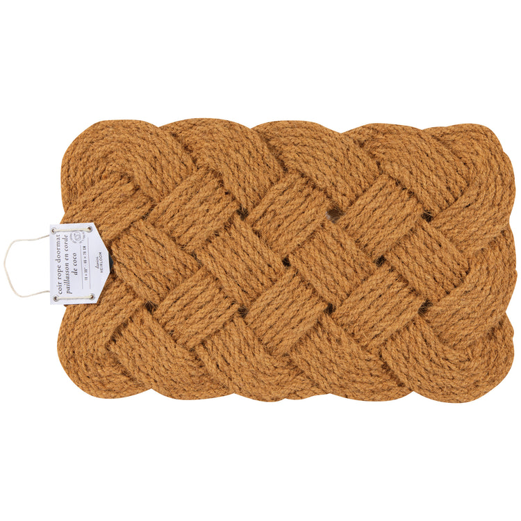 Braided Coir Rope Doormat
