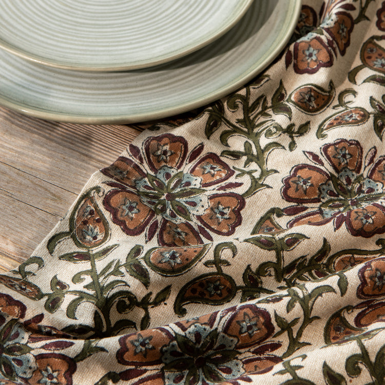 Elysian Block Print Dishtowel