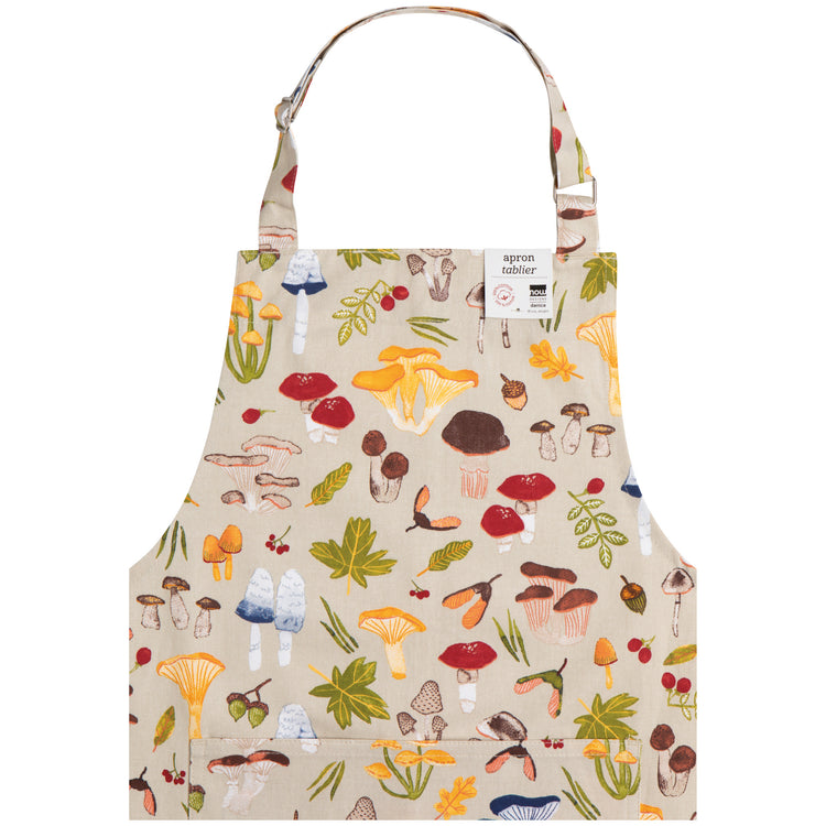 Field Mushrooms Chef Apron