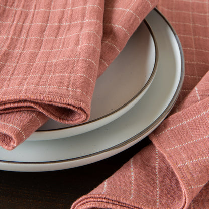 Canyon Rose Double Weave Set of 4
