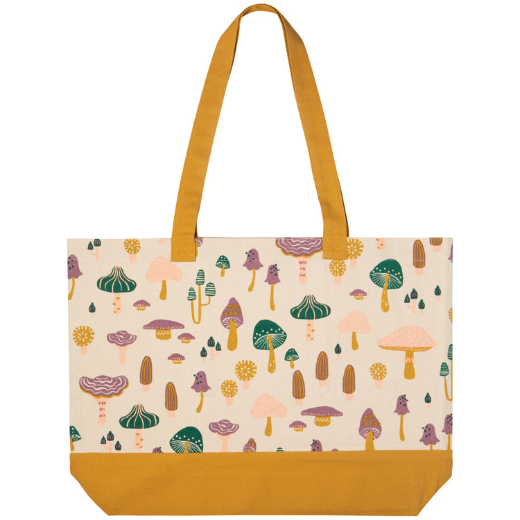 Mushroom Gems Super Tote Bag