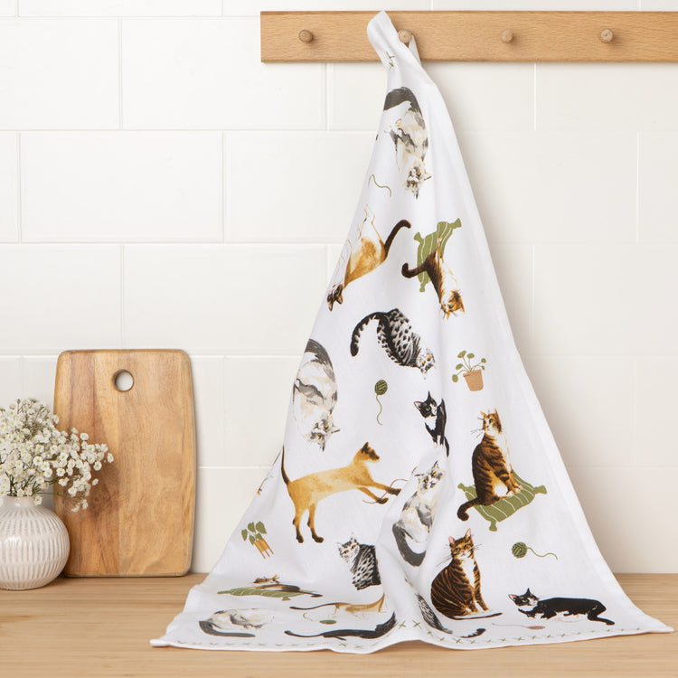 Cat Collective Dishtowel