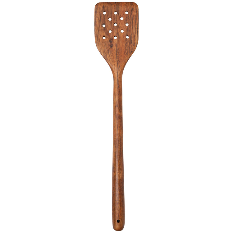 Acacia Wood Skimmer Spatula