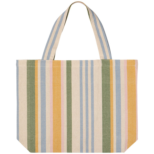 Market Stripe Tote Bag