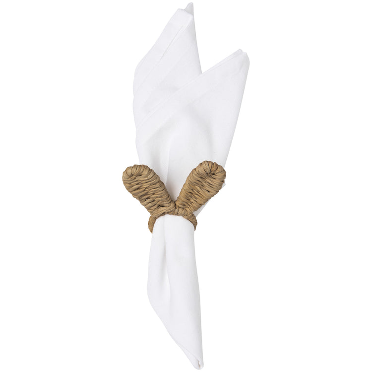 Easter Bunny Seagrass Napkin Ring
