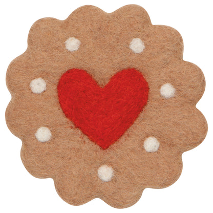 Cookies Felt Coasters Set of 4 Assorted
