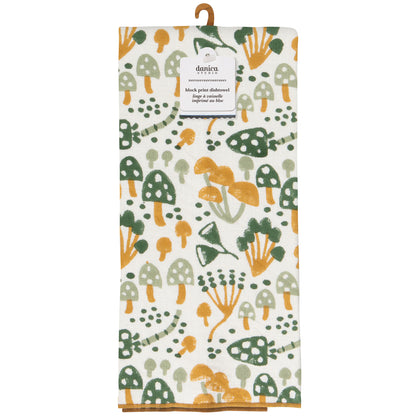 Wildgrove Block Print Dishtowel