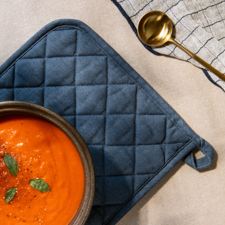 Midnight Blue Stonewash Potholder