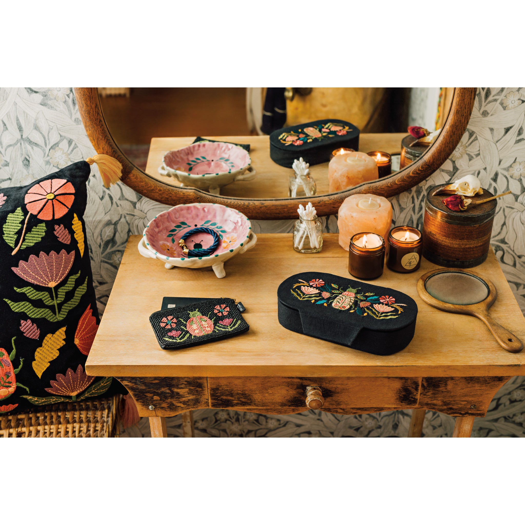 Amulet Embroidered Jewelry Box – Sandbox2-danica brands