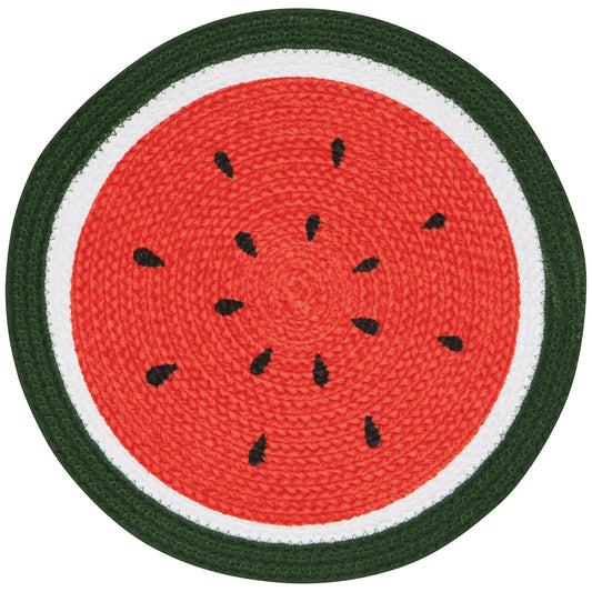 Melon Pop Braided Placemat