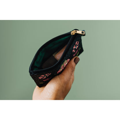 Amulet Beaded Pouch