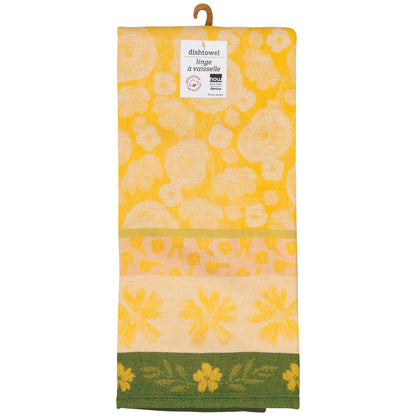 Full Bloom Jacquard Dishtowel
