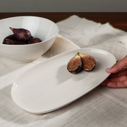 Aquarius Oyster Oval Platter 10.5 Inch