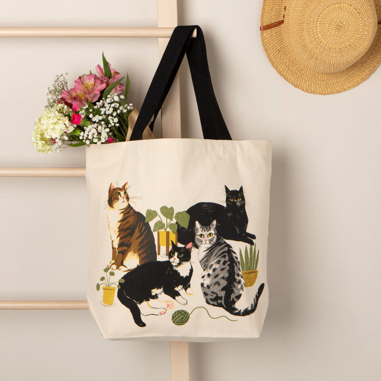 Cat Collective Tote Bag