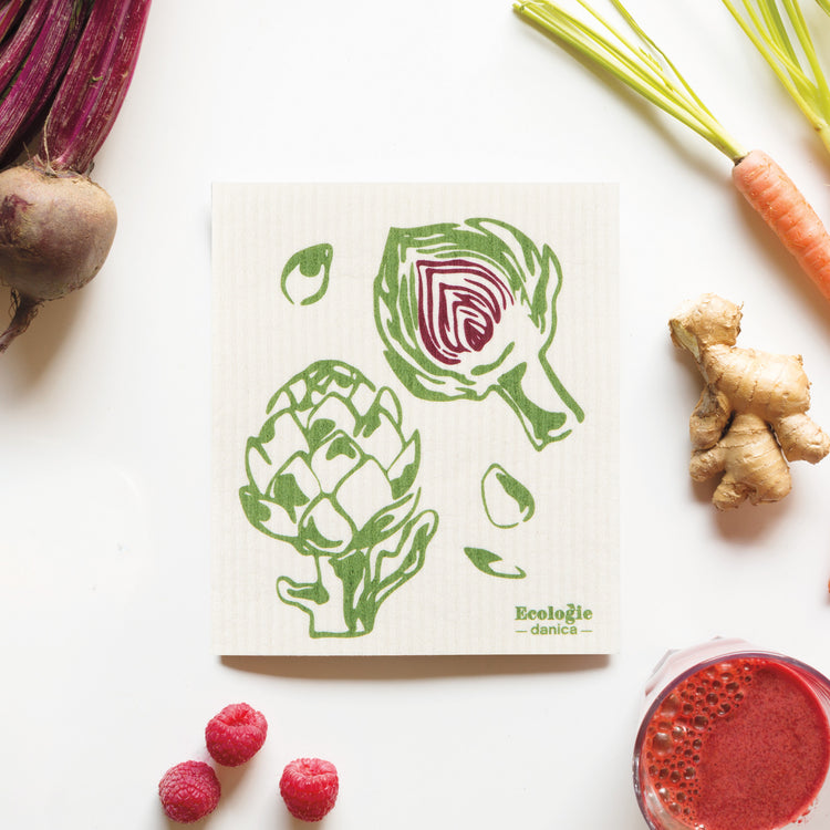 Artichoke Swedish Dishcloth