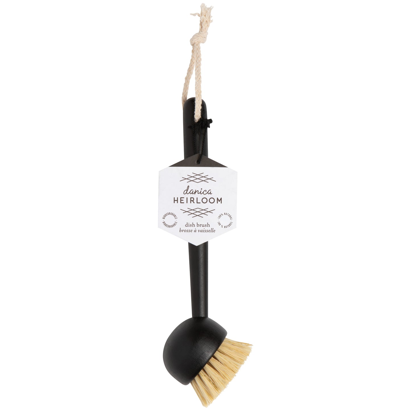 Angled Sisal Dish Brush