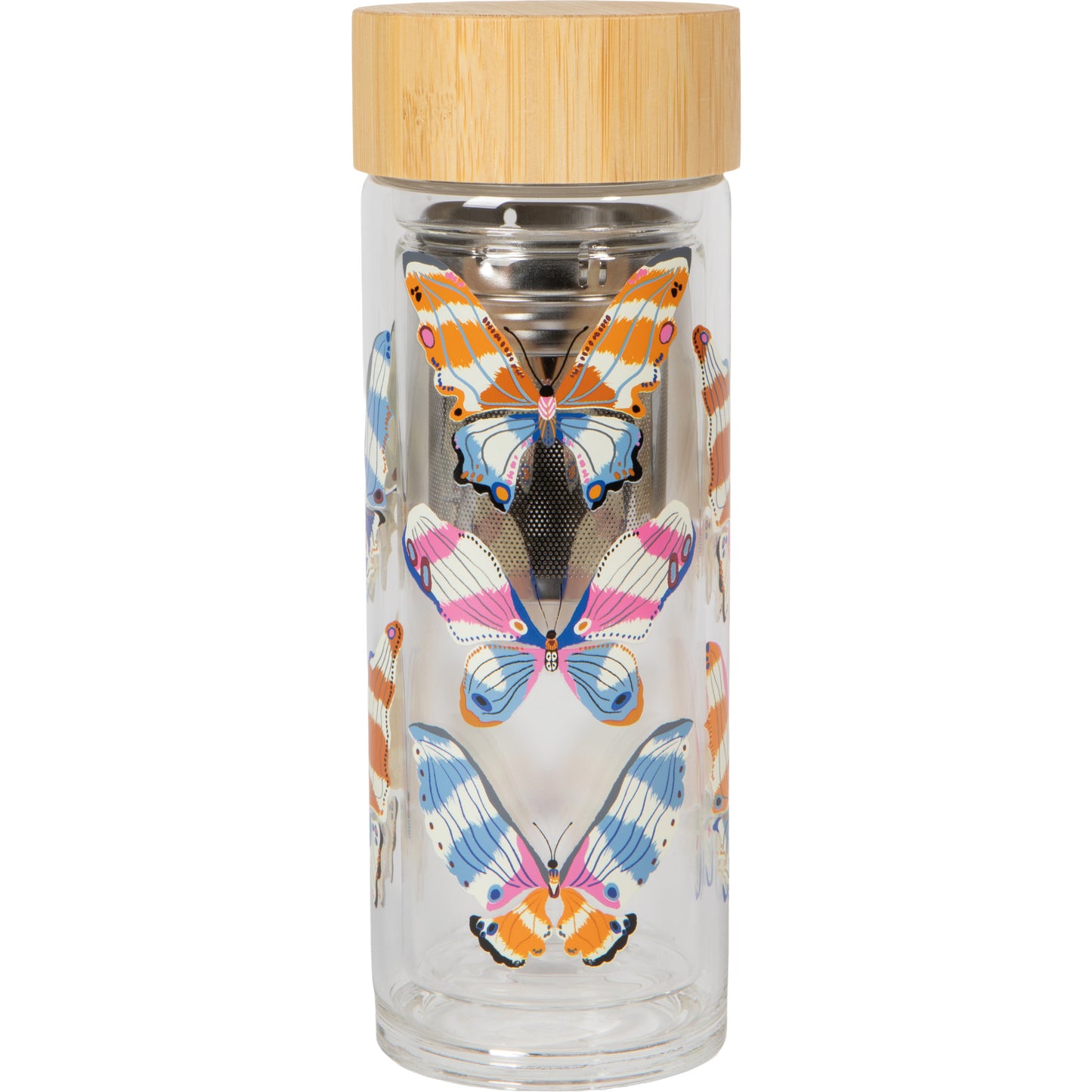 Aurora Glass Tea Infuser Bottle