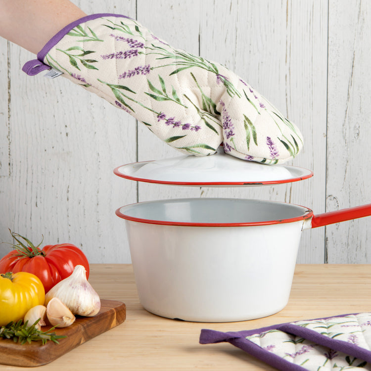 Lavender Oven Mitt
