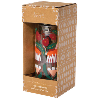 Venus Glass Tea Infuser Bottle