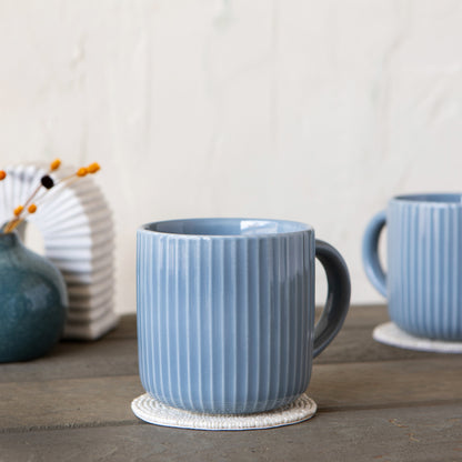 Fluted Mug - Ocean