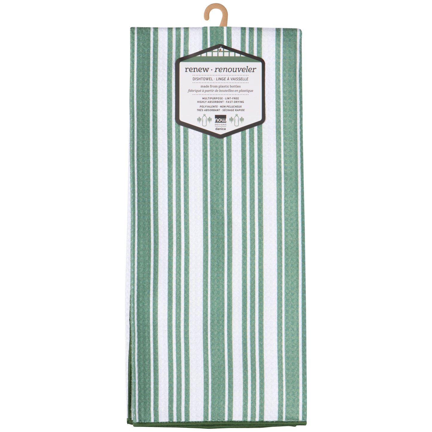 Elm Green Recycled Microfibre Dishtowel