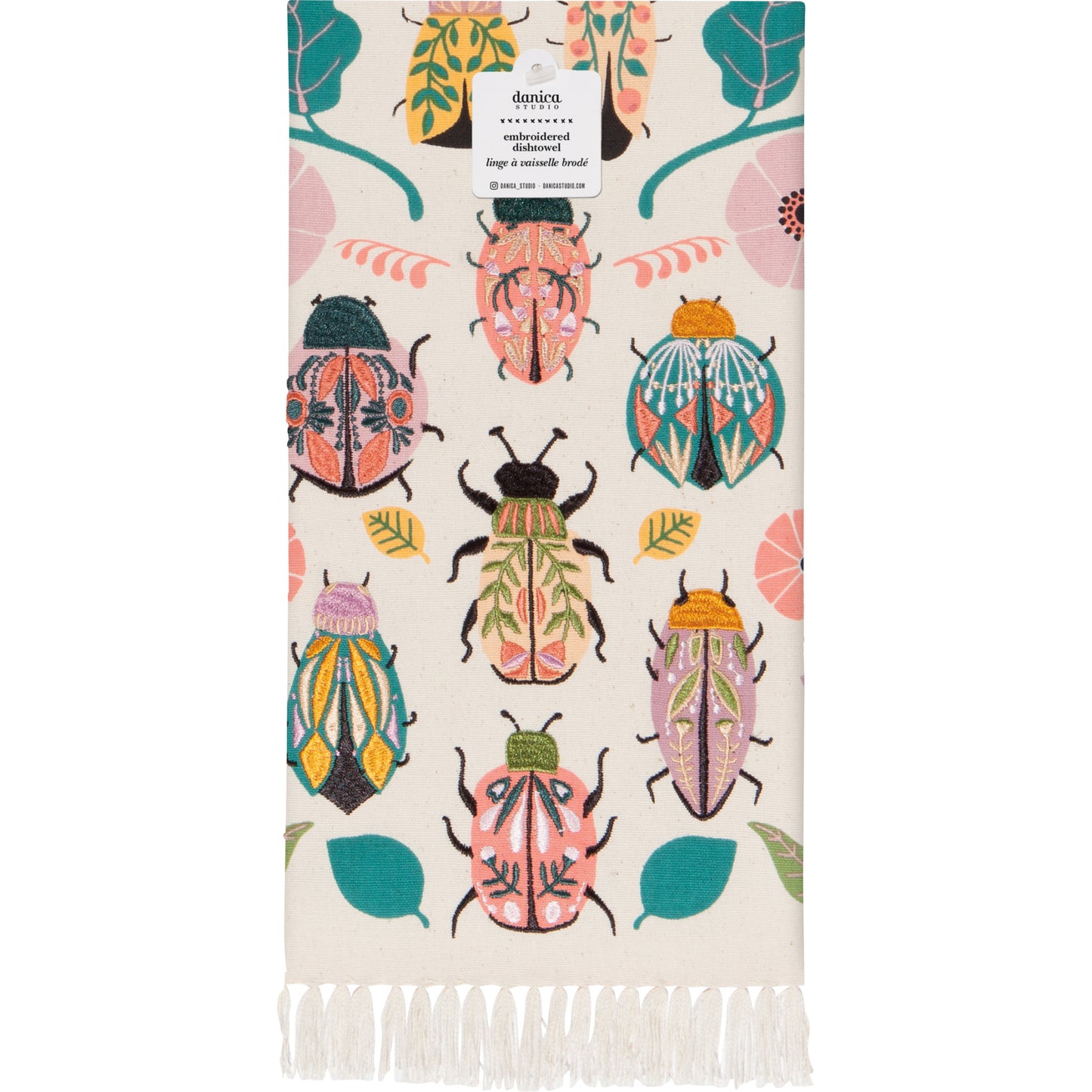Amulet Embroidered Dishtowel