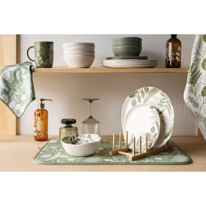 Fern & Frond Glass Soap Pump