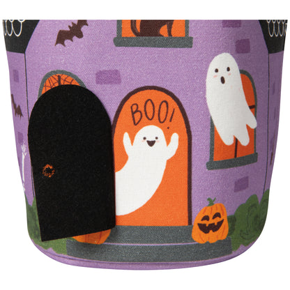 Haunted House Halloween Candy Bucket