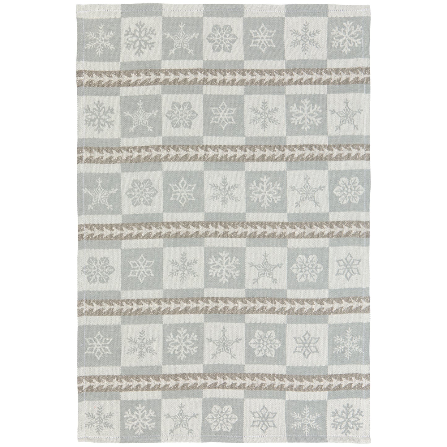 Snowfall Jacquard Christmas Dishtowel