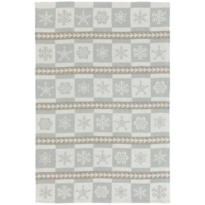 Snowfall Jacquard Christmas Dishtowel