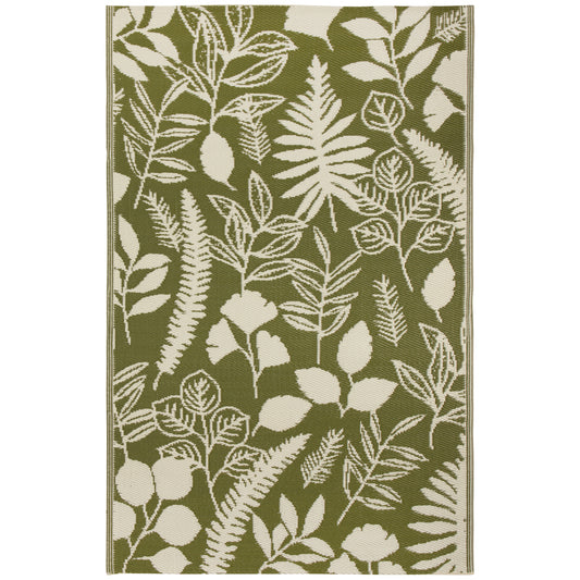 Fern & Frond Outdoor Rug 4 x 6