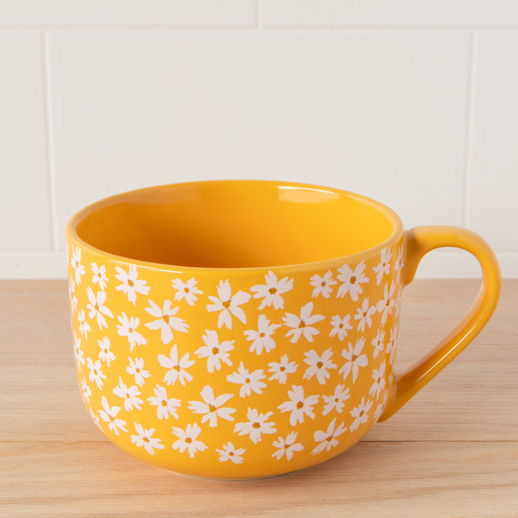 Full Bloom Latte Mug
