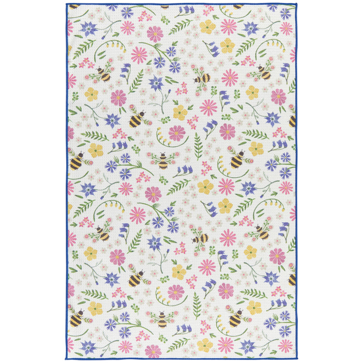 Bee Garden Recycled Microfibre Dishtowel