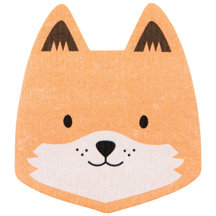 Fox Shaped Swedish Dishcloth