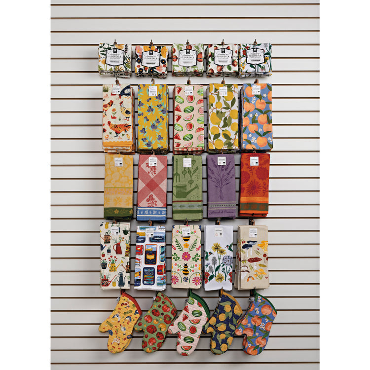 Bee Garden Dishtowel