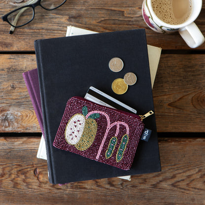 Pome Beaded Pouch