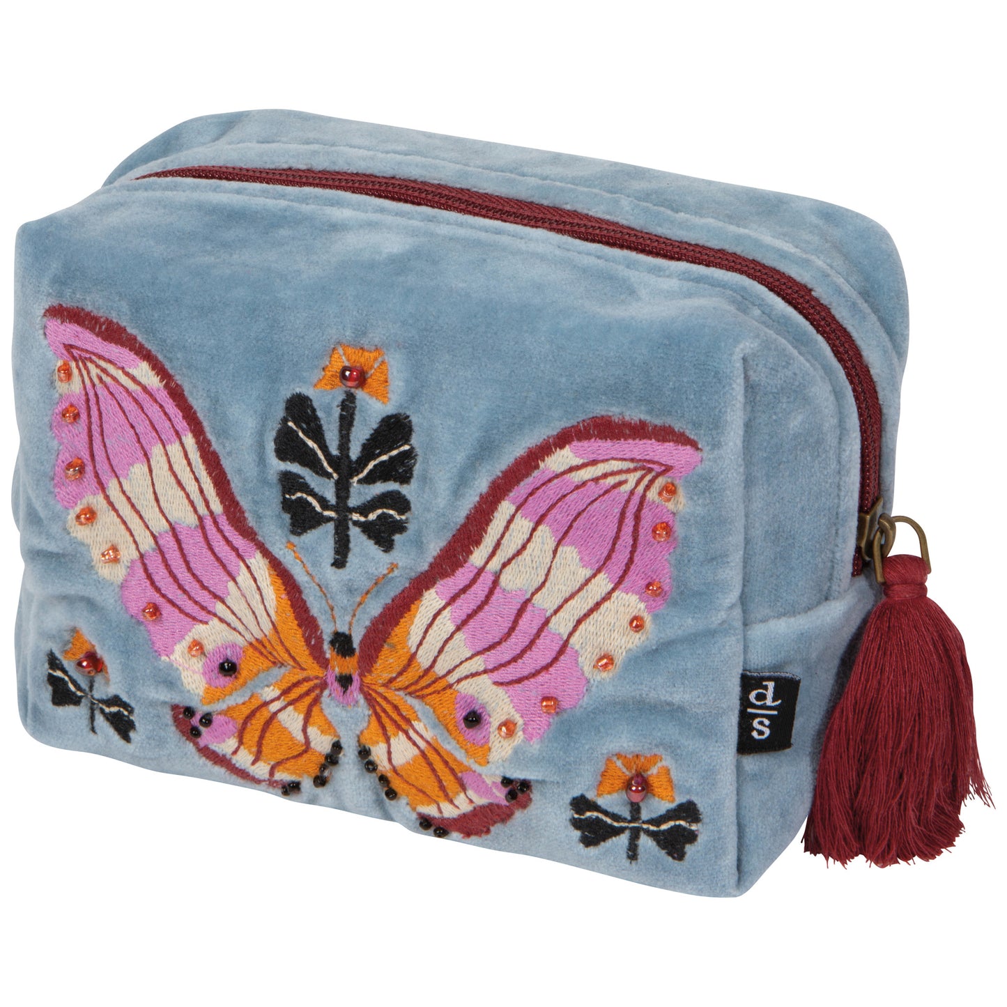 Aurora Embroidered Pouch