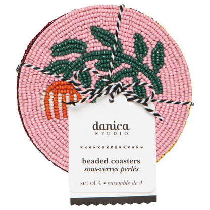 Venus Beaded Coasters Set of 4