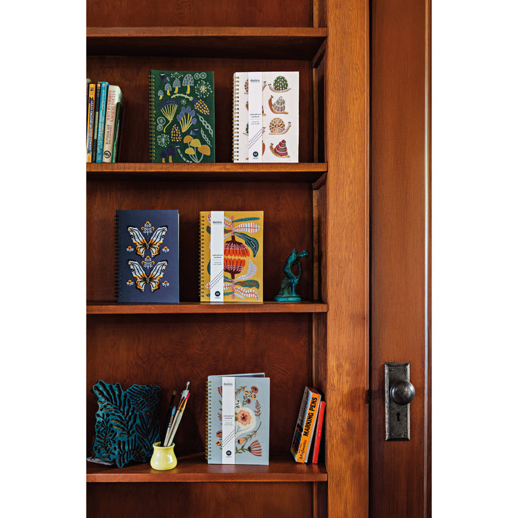 Aurora Embroidered Notebook