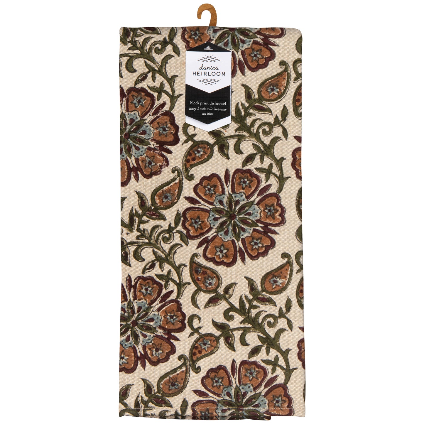 Elysian Block Print Dishtowel