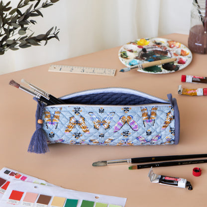 Aurora Quilted Pencil Pouch