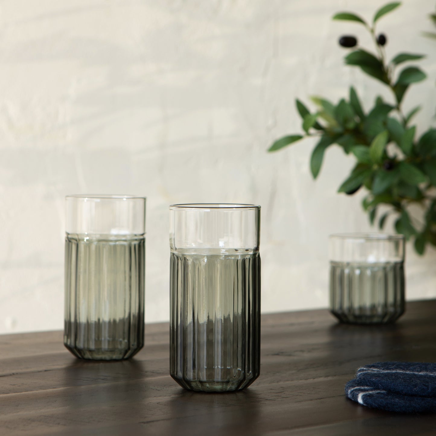 Channel Glass 14 oz - Smoke