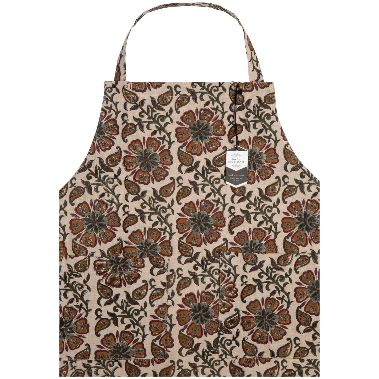 Elysian Block Print Apron