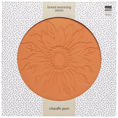 Sunflower Splendor Terracotta Bread Warming Stone