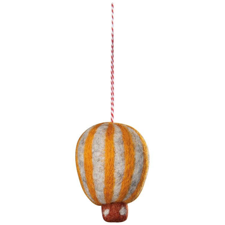 Hot Air Balloon Felt Christmas Tree Ornaments - Assorted